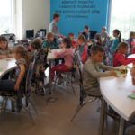 Pasowania na czytelnika klasy I ze szkoły w Olesznie