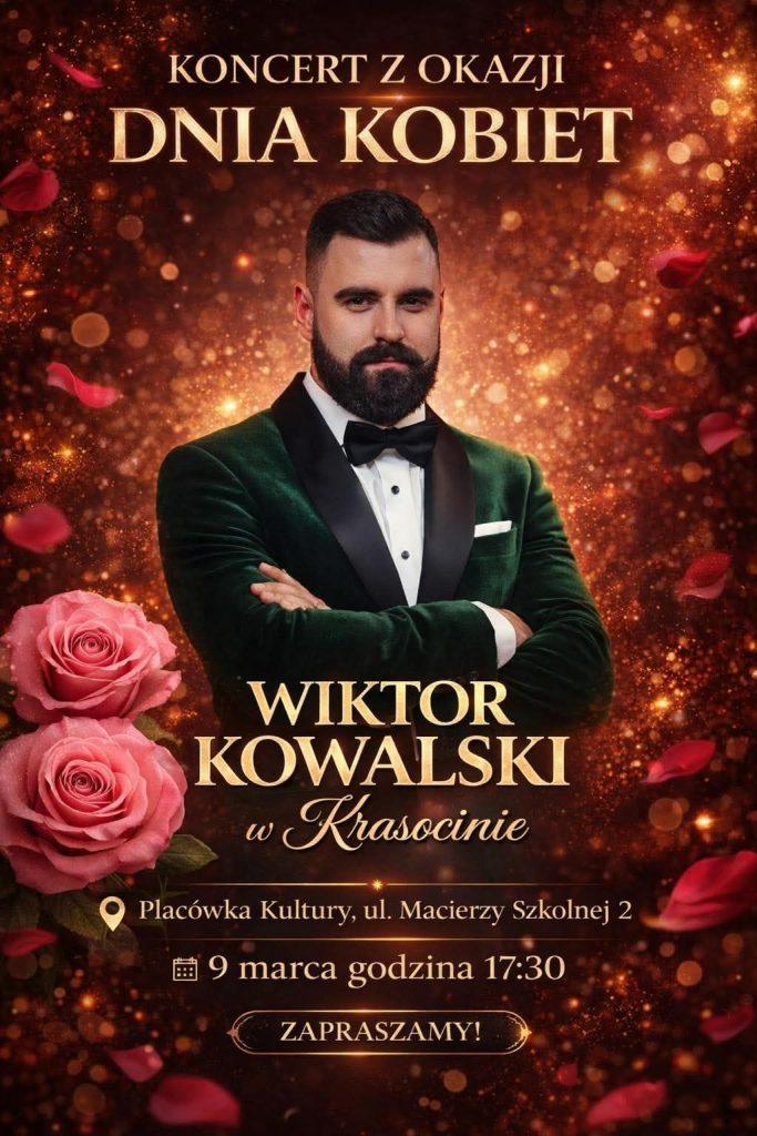 Dzień Kobiet z Wiktorem Kowalskim Krasocin 9.03.2026