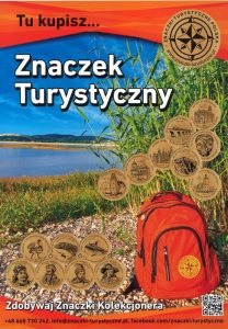 Znaczek Turystyczny Wiatrak Holenderski w Krasocinie