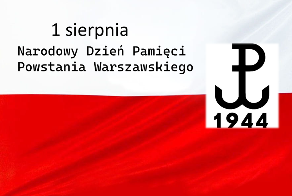 Flaga Polski 1 sierpnia 