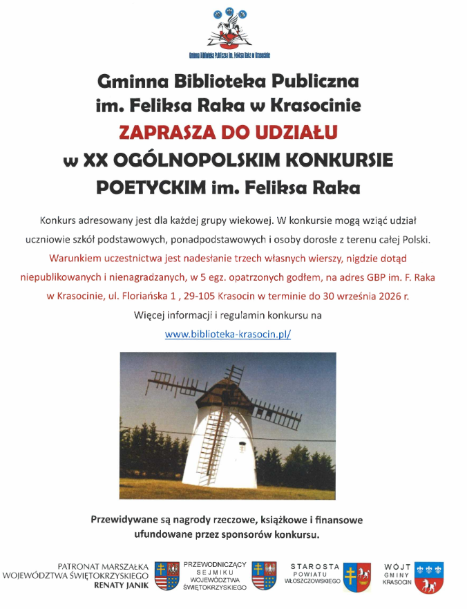 Plakat XX OKP im. Feliksa Raka 2026
