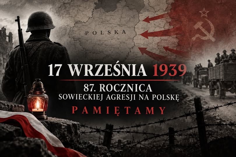 87. ROCZNICA SOWIECKIEJ AGRESJI NA POLSKĘ